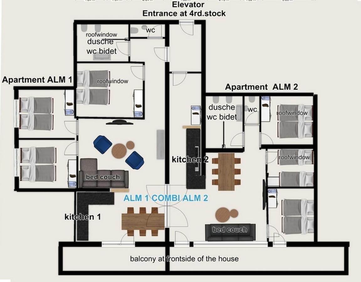 Alm Appartements Zellamsee Zell am See Exterior photo