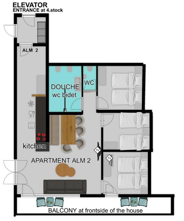 Alm Appartements Zellamsee Zell am See Exterior photo